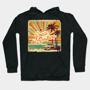 Praia De Arrifiana Beach in Summer Hoodie